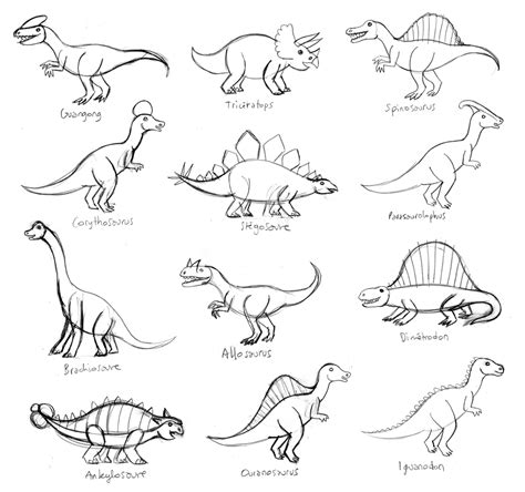 Top14 Coloriage Dinosaure Imprimer Aperçu Voyager En Solo
