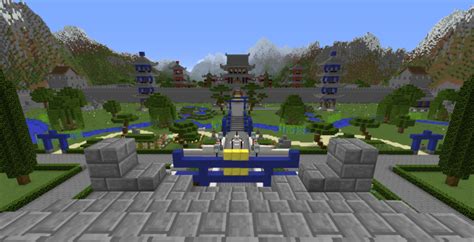 Dragon Temple Minecraft Project