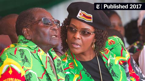 Grace Mugabe Wins Diplomatic Immunity After Assault Accusations The New York Times