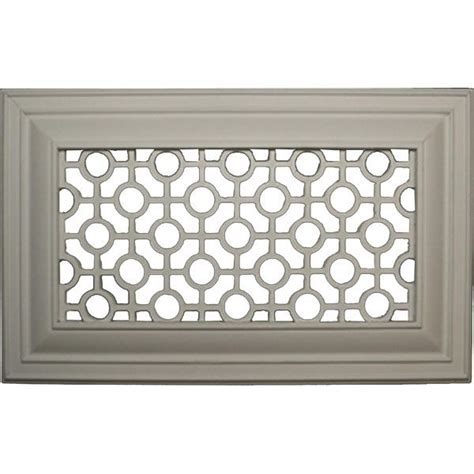 Decorative wall and ceiling vent covers are ideal as both air returns or air registers. Resin Grille Air Return and Heat Register Vent Covers ...