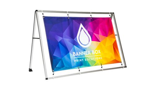 Standard Duty Banner Frame Banner Box