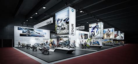 Concept For Bmw Moto Brussels Motor Show 2016 On Behance Exhibition