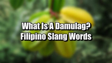 What Is Damulag Filipino Slang Words Meaning Translation Sexiezpix
