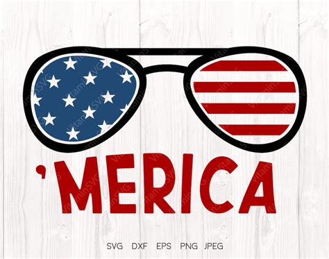 America Glasses Svg Merica Svg Trump Sunglasses Svg Etsy