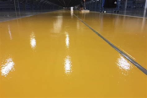 Yellow Epoxy Floor Paint Flooring Tips