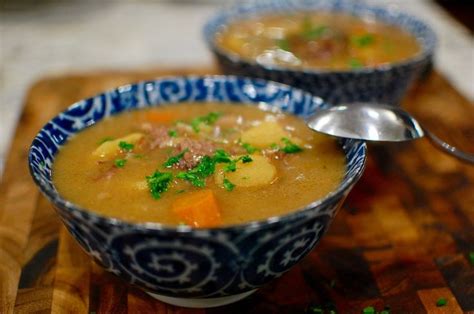 They also have a more intense beef flavor, though it the broth and meat from beef bones can be absolutely incredible in stews or eaten plain for health reasons. Leftover Prime Rib Roast Beef Stew | Leftover prime rib ...