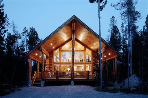 42 Stunning Log Homes And Mansions Photos Home Stratosphere