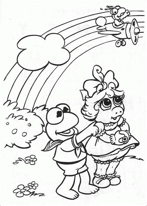 Coloring Page Muppets Baby Coloring Pages 36