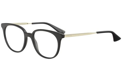 prada women s eyeglasses vpr13u vpr 13u 1ab 1o1 black gold optical frame 50mm 8053672873023 ebay