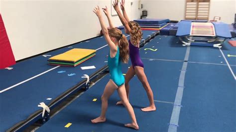 Cartwheels Roundoffs Gymnastics Lessons Gymnastics Training