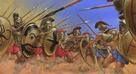 Athenian Hoplites Ancient War Ancient Greece Ancient Warfare