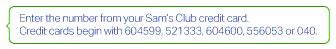 It is potential to apply for the two cards. Sam's Club - Sam's Club Personal Credit