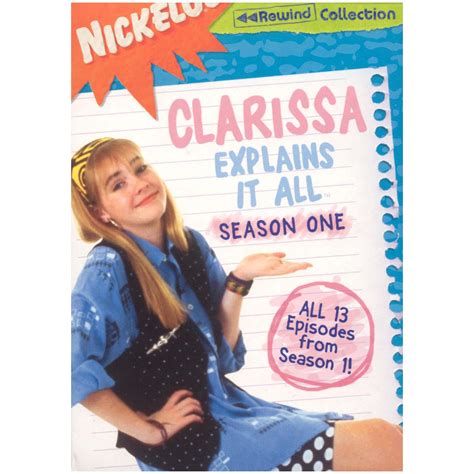 Clarissa Explains It All (Dvd) | Clarissa explains it all, Kids 