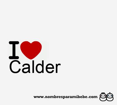 Calder Nombre Calder Significado De Calder