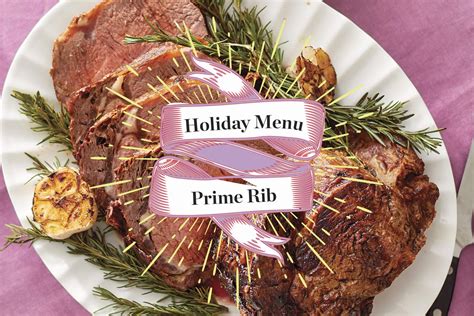 They can also be loaded with endless preparation.and little time. A Menu for a Prime Rib Holiday Dinner | Prime rib, Prime ...