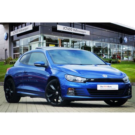 Volkswagen Scirocco R Line In Gorgeous Metallic Rising Blue At