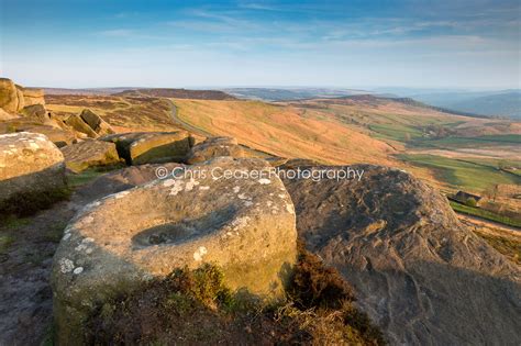 Along Stanage Edge Peak District Chris Ceaser Photography