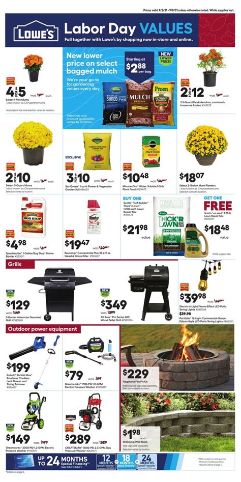 Lowes Current Weekly Ad 0902 09082021 Frequent