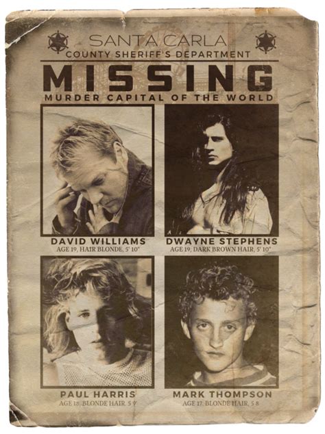 The Lost Boys Missing Poster By Bobbyboggs182 On Deviantart