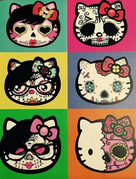 Hello Kitty Skulls Again I Would Mix It Up To Get The Perfect One