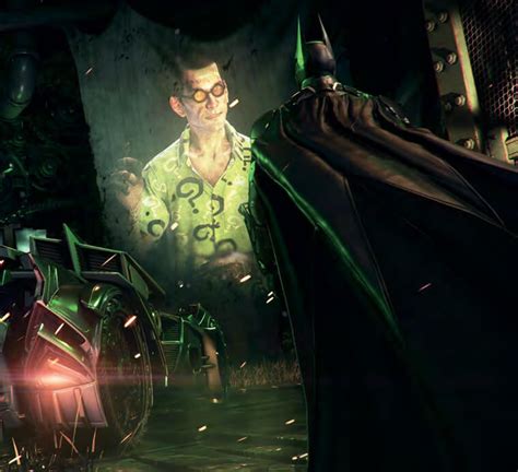 Riddles are puzzles in verse in batman: 'Batman: Arkham Knight' Screenshots Show Off New Batsuit