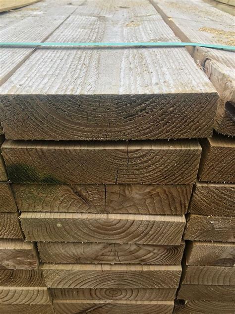 Timber Wooden Planks 8x2 24m Long New Joists In Burscough