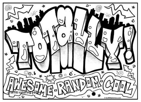 Graffiti Name Coloring Pages Adult Coloring Pages