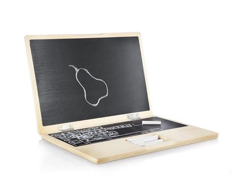 A laptop won't revolutionize the minutiae of your life the way a smartphone can. iWood - My First Laptop Blackboard | Gadgetsin