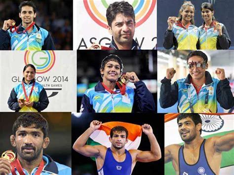 Glasgow Commonwealth Games 2014 Players Who Won Gold For India