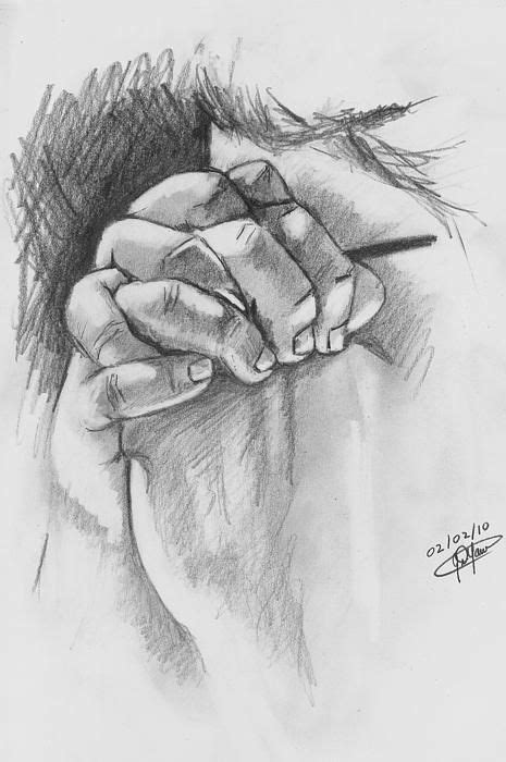 Praying Hands By Jason Yaw Christian Drawings Praying Hands Drawing