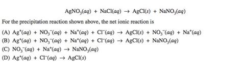 Is Mixing Nacl And Agno3 A Chemical Change