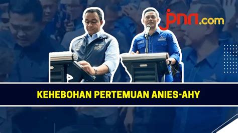 Anies Baswedan Temui Ahy Di Dpp Demokrat Dapat Sambutan Luar Biasa Youtube