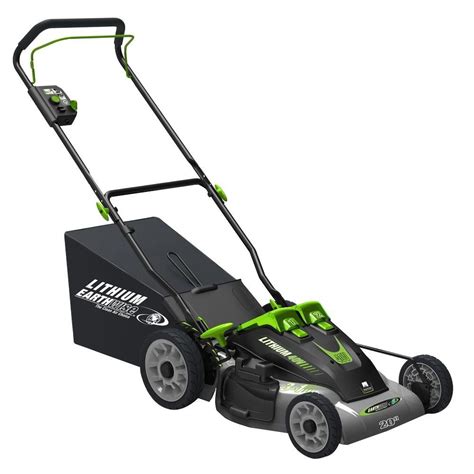 Top sellers most popular price low to high price high to low top rated products. Earthwise 20 in. 40-Volt Walk Behind Lithium-Ion Cordless ...