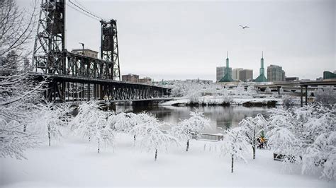 Storm Was 7th Snowiest In Downtown Portland Heres How Much Everyone