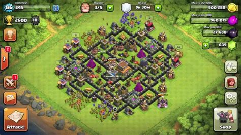 Leave your dreams face your fears. Clash of Clans | BEST Town Hall Level 8 (TH8) Defense with ...