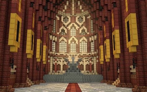 Minecraft Throne Room Minecraft Castles Pinterest Minecraft