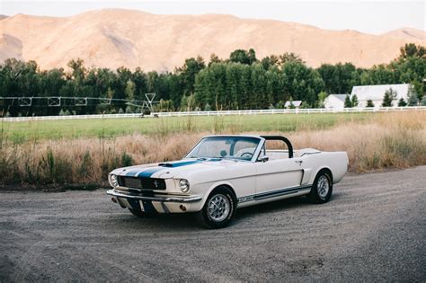 This Supercharged 1966 Mustang Gt350 Continuation Was Driven By Carroll
