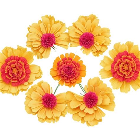 Premium Ai Image Vector Marigold Flower Decorative Indian Wedding