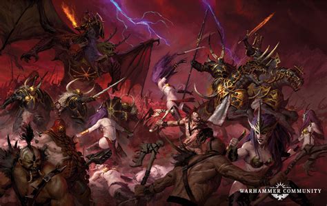 Wargames And Role Playing Toys Warhammer Age Of Sigmar Chaos Forsaken