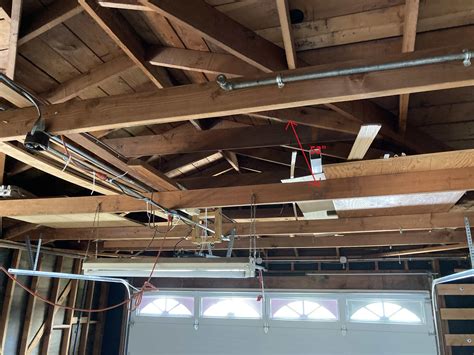 How To Add Ceiling Joists To 20 Foot Wide Garage Home Improvement