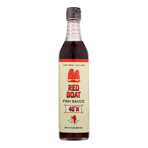 Red Boat Fish Sauces Primary Ingredient 17 Oz