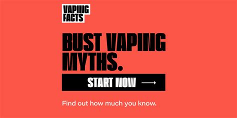 Take The Quiz Vaping Facts