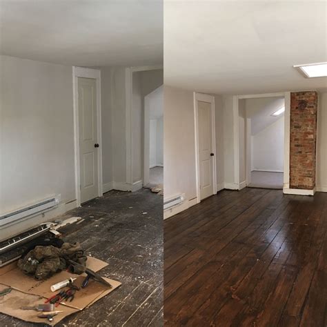 Restored Old Floors Refinish Old Wood Floors Pine Wood Floors