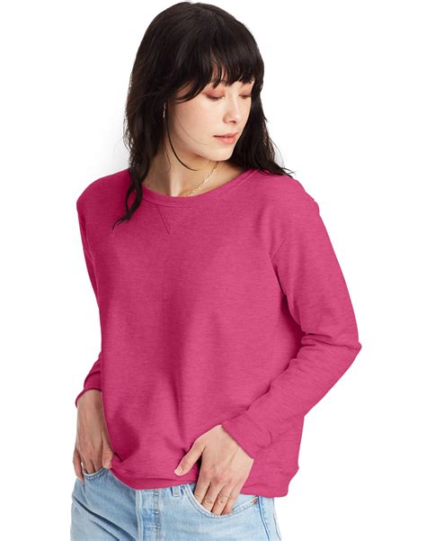 Hanes Comfortsoft Ecosmart® Womens Crewneck Sweatshirt