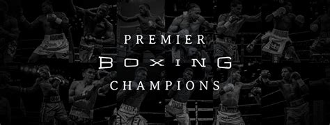 Premier Boxing Champions And Showtime Unveil Loaded Boxing Schedule