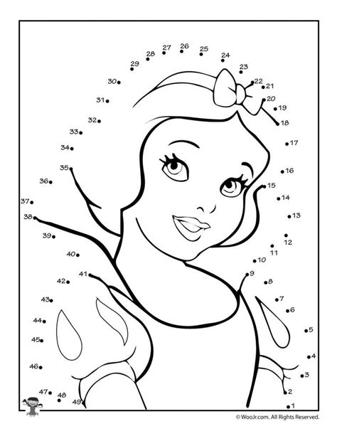 Is your kindergartner having trouble holding a pencil correctly? Disney Dot to Dots Printable Activity Pages | Woo! Jr ...