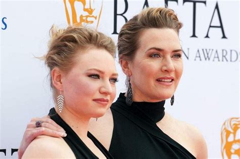 Kate Winslet Wins Bafta Television Award For Role Opposite Daughter Mia