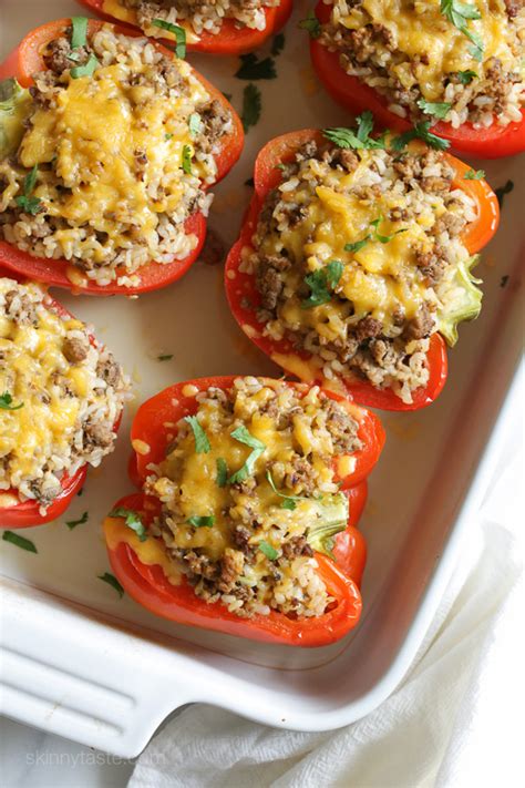 Healthy Turkey Stuffed Bell Peppers Horizon Personal Training And Nutrition