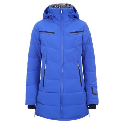 Icepeak Elida Womens Ski Jacket Blue Ski Clothing And Accessories