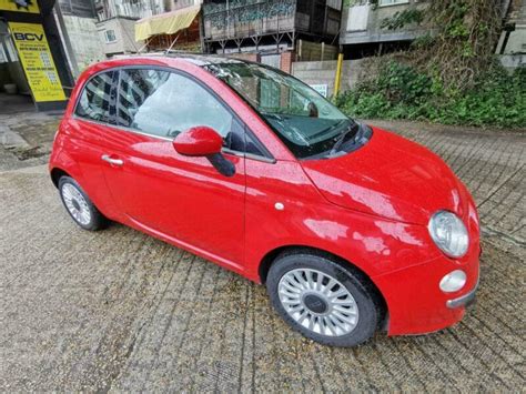2010 Red Fiat 500 12 Lounge With 1 Year Fresh Mot In Bournemouth